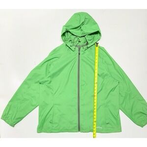 Eddie Bauer Waterproof Full Zip Jacket Women's 2XL Nylon Soft Shell